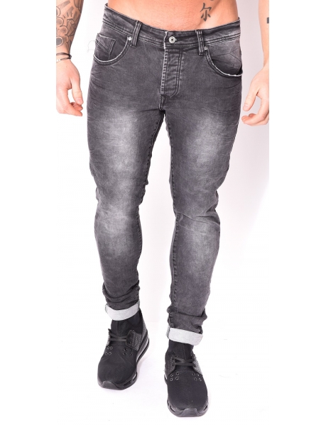 Jeans Project X, grau, ausgewaschen