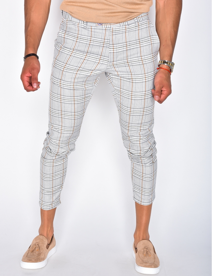 Men's Checked Trousers
