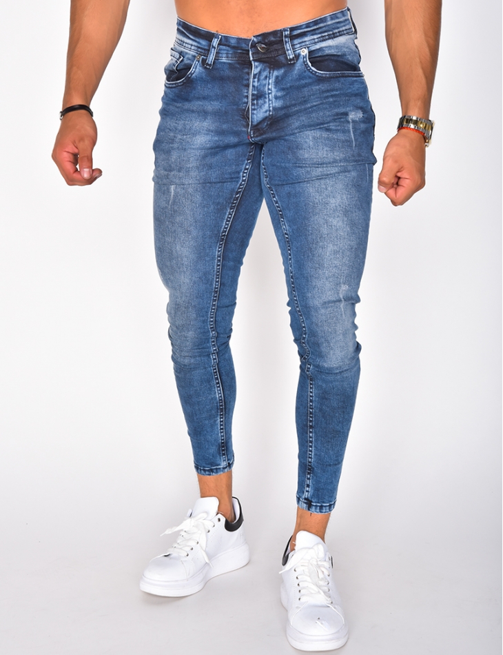 Jeans bleu foncé basic - Jeans Industry