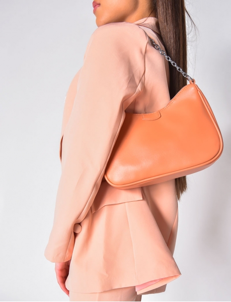 Leatherette handbag