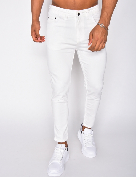 Basic White Jeans
