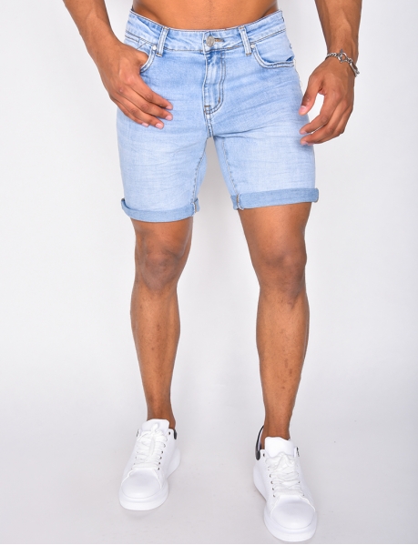 Shorts aus Jeansstoff