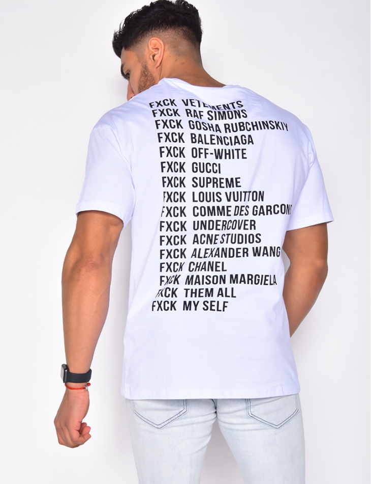 T-shirt "FXCK"