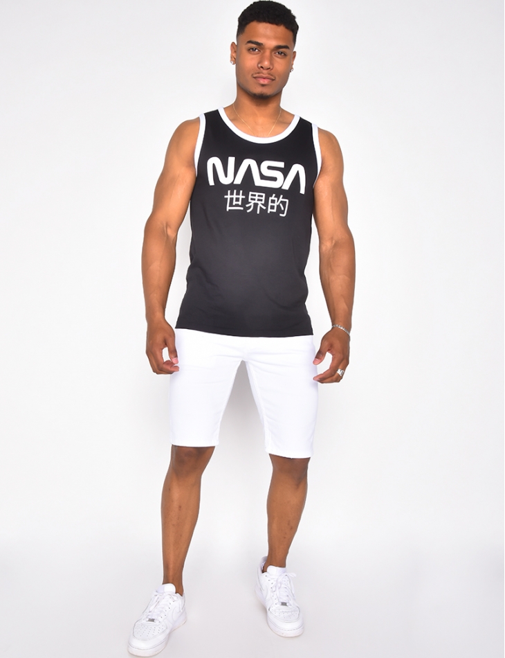 T-shirt "Nasa " sans manches