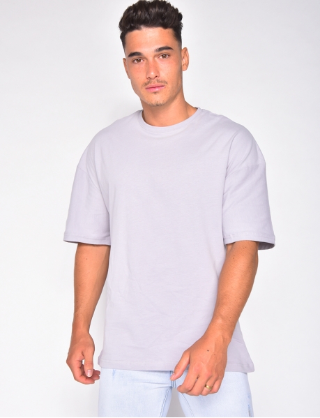 Herren-T-Shirt Basic, einfarbig