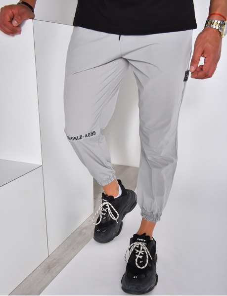 Thin fabric cargo trousers