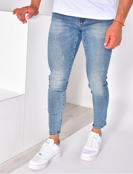 Jeans skinny délavé