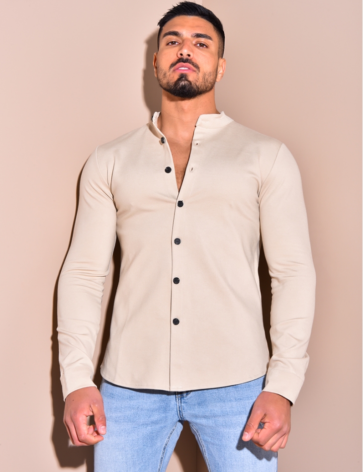 Chemise col rond