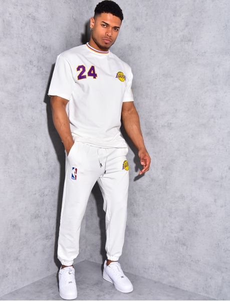 Kombination T-Shirt und Jogginghose Lakers