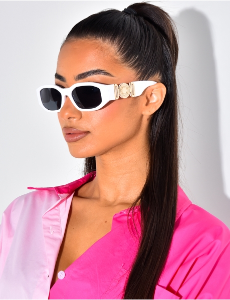 Sunglasses with Gold Detail