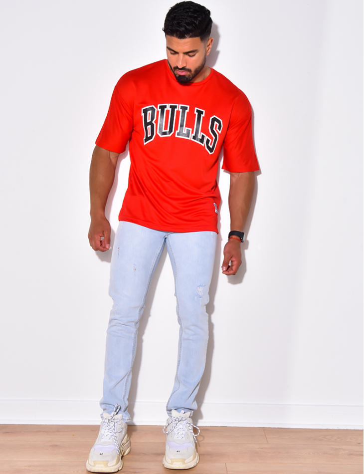 T-shirt fin "Bulls"