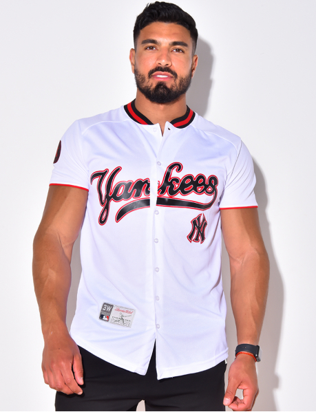 T-Shirt zum Knöpfen "Yankees"