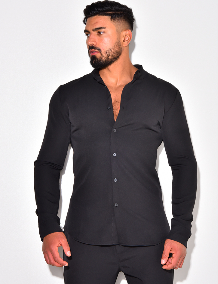 chemise manches longues