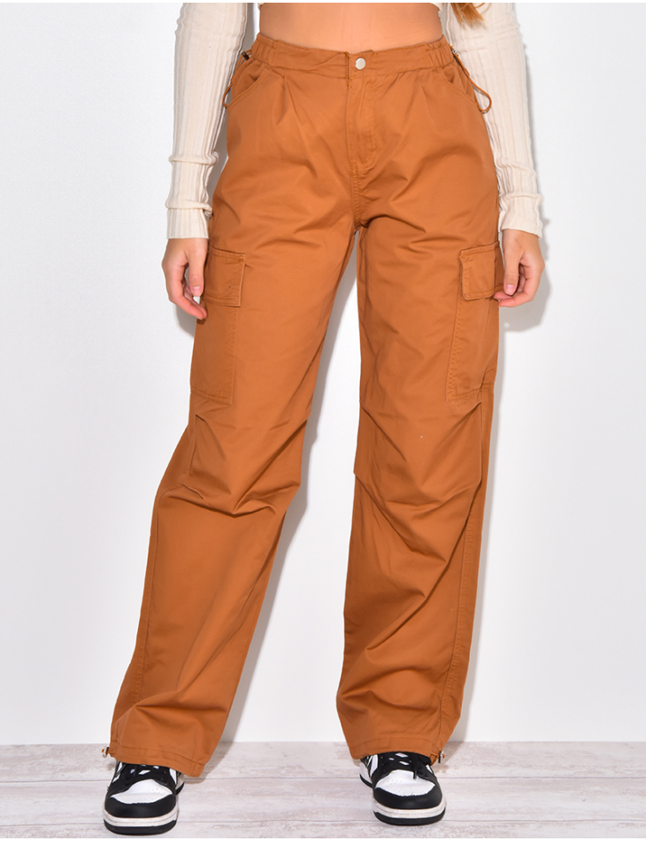Rick Owens - Creatch Slim-Fit Tapered Organic Cotton-Jersey Drawstring Cargo  Trousers - Orange Rick Owens