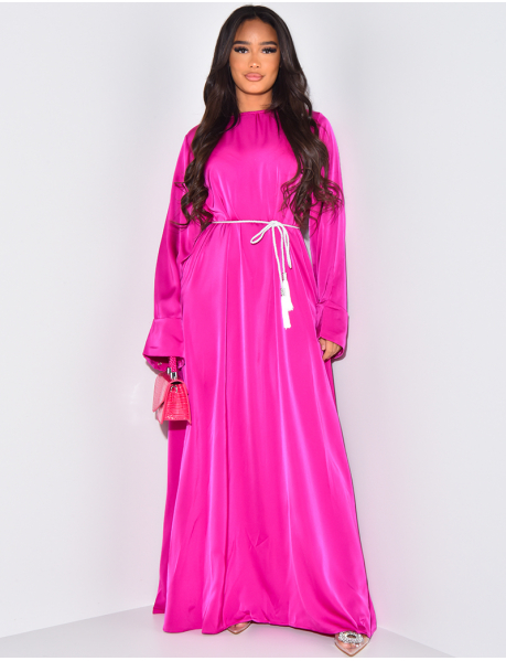 Abaya longue en voile