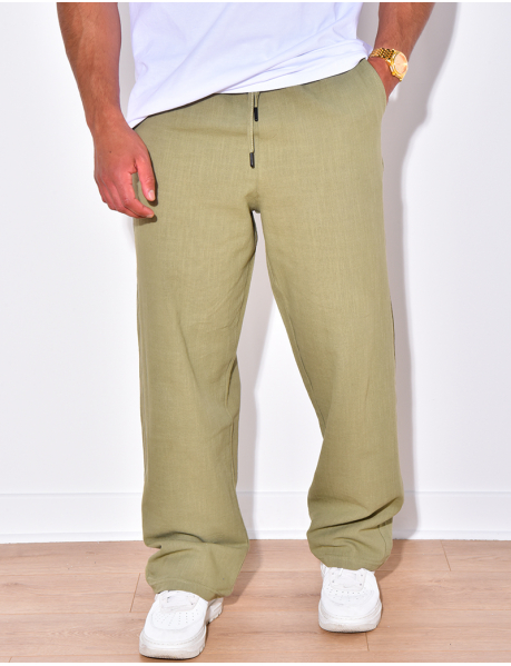 Basic linen trousers