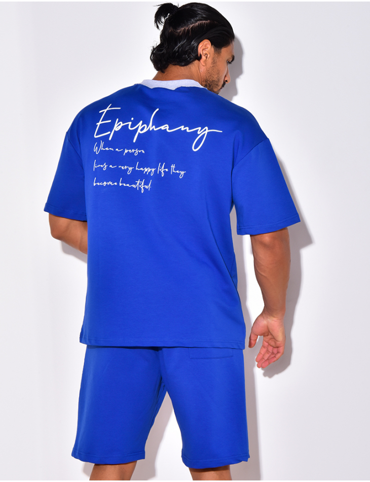Ensemble short et t-shirt "Epiphany"