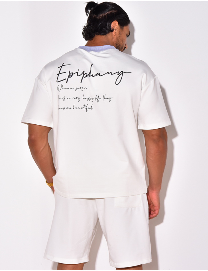 Ensemble short et t-shirt "Epiphany"