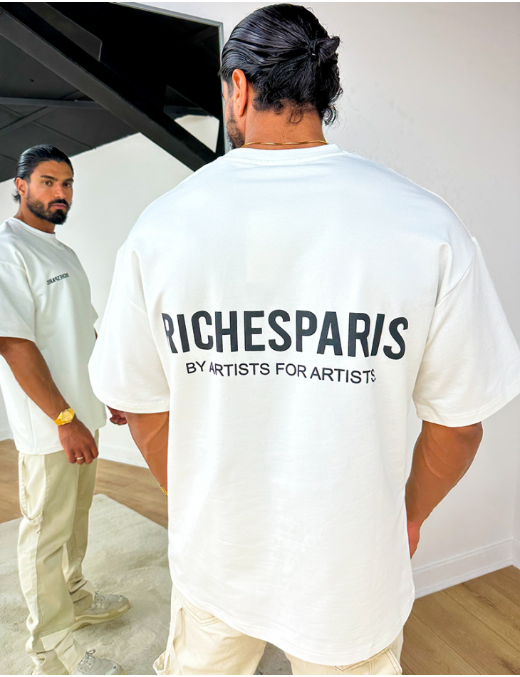 T-shirt uni "riches Paris"