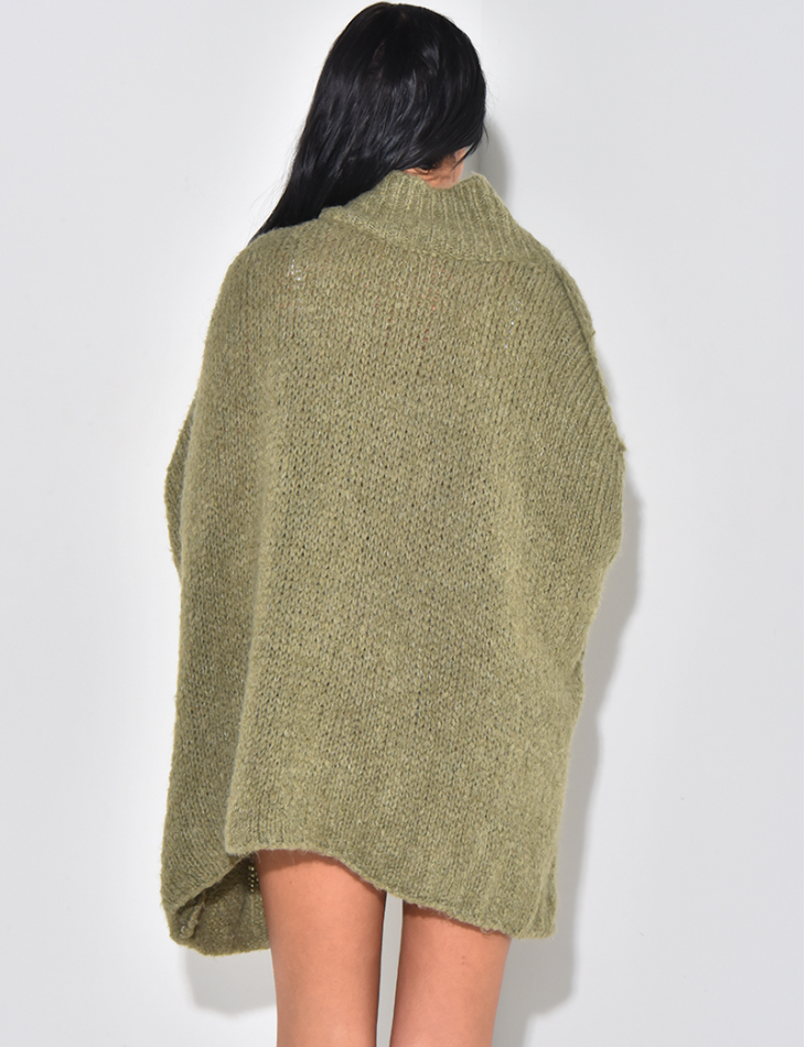 Oversize-Pullover aus Wolle