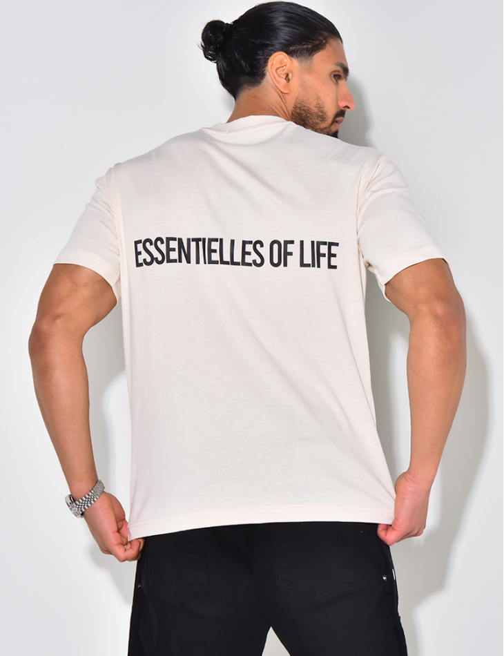T-shirt "Essentielles of life"